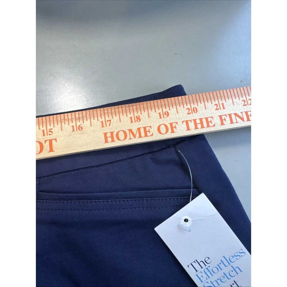 Navy Women’s Croft & Barrow Effortless Stretch Skort Sz 18 NWT